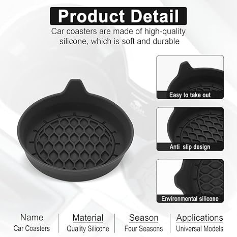 Car Cup Holder Coaster