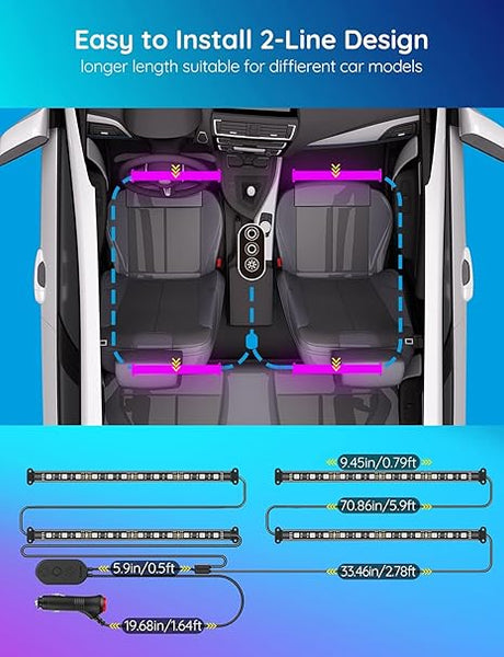 Cam Front Rear 4K Dash Camera